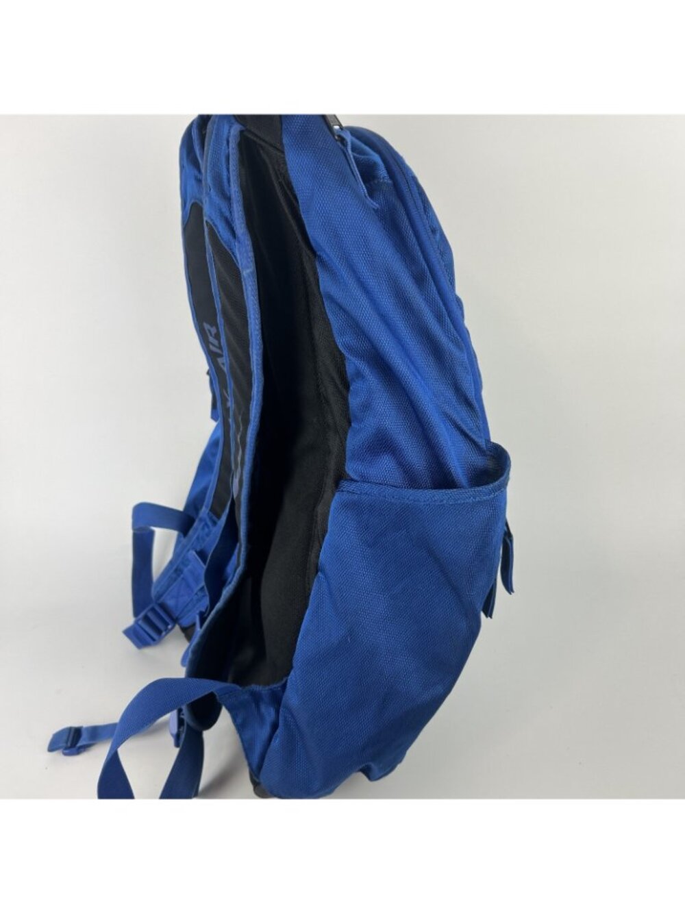 Nike Max Air Backpack Black Blue - Padded Straps - Picture 3 of 6
